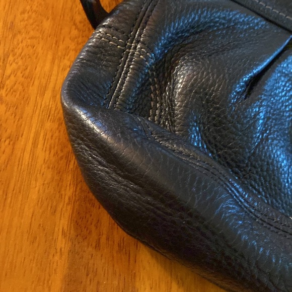 🌺 Vintage Coach Purse w/ Old Skool Gold Hardware Gorgeous Immaculate Condition - Picture 9 of 11